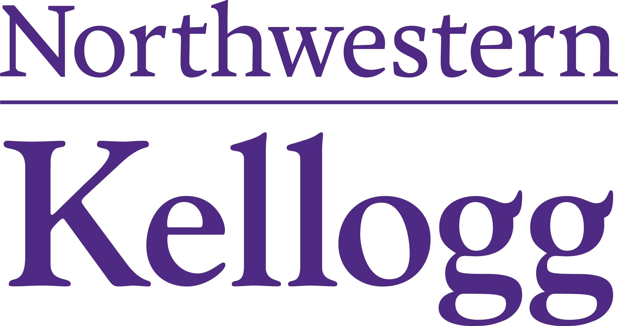 Kellogg School of Management Northwestern University logo