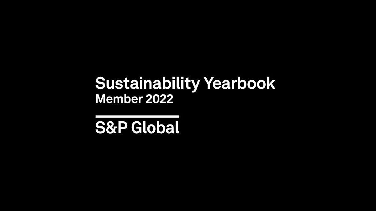 Text: Sustainability Yearbook Member 2022, S&P Global