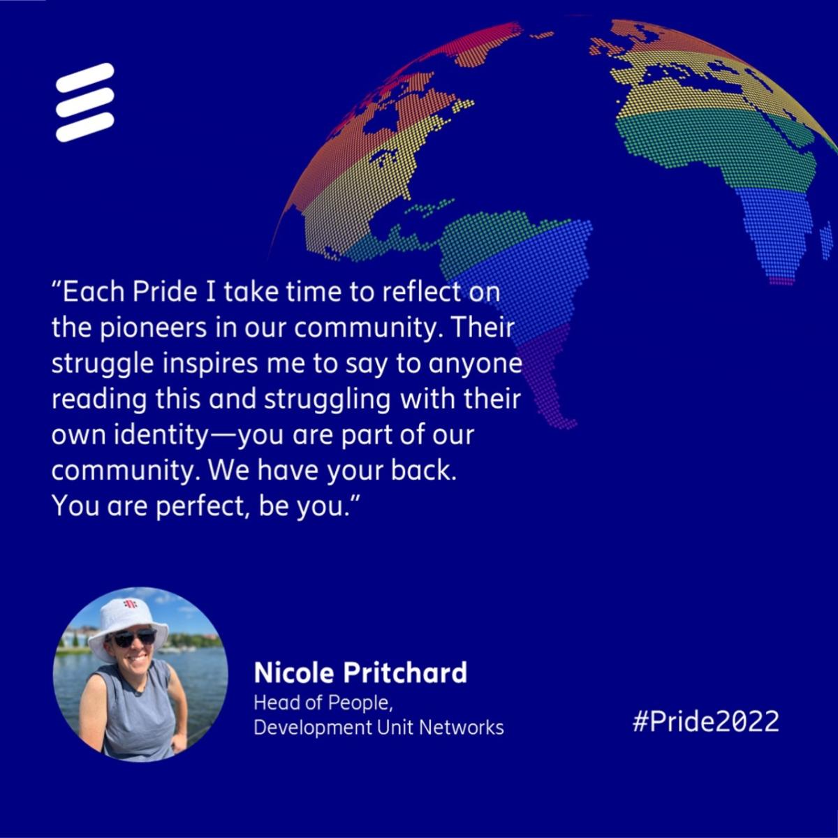 quote from Nicole Pritchard