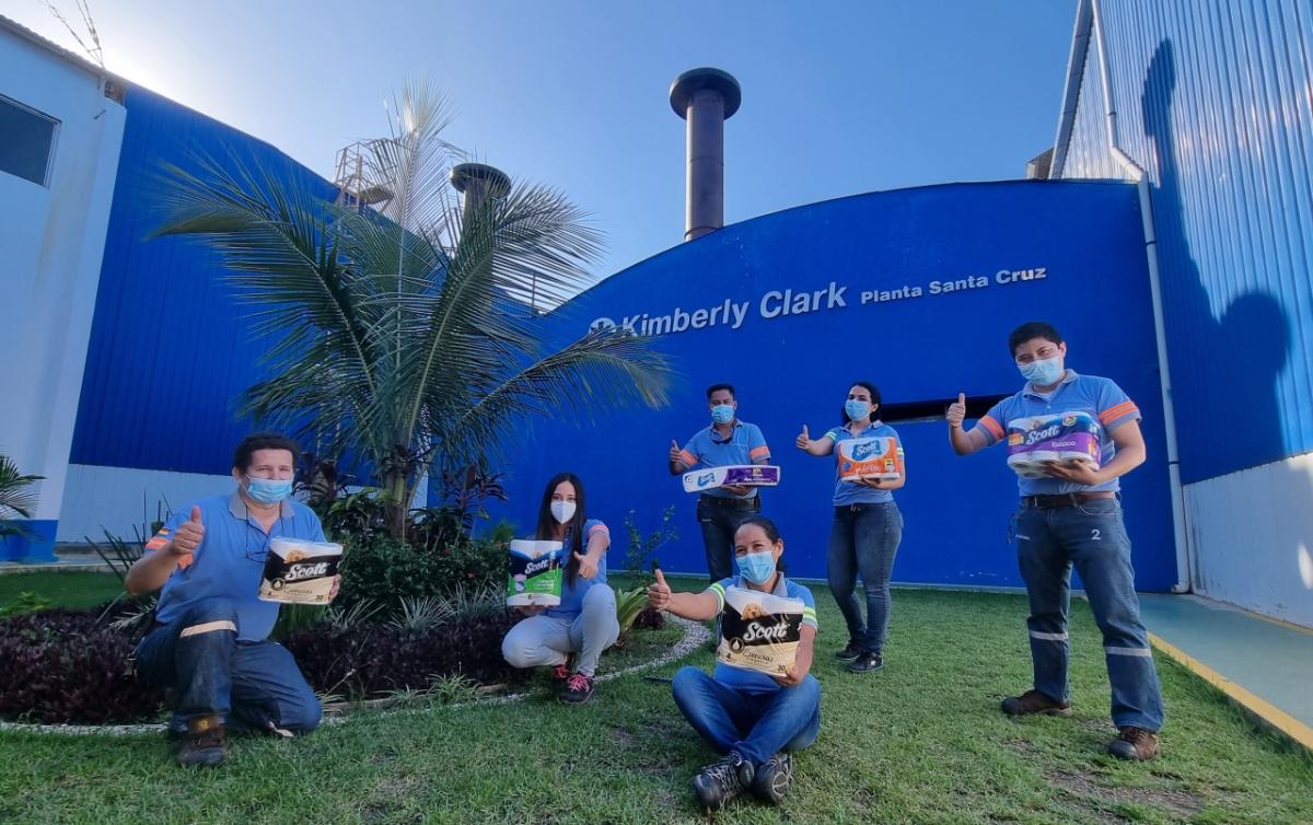 Kimberly-Clark’s manufacturing facility in Santa Cruz, Bolivia has reduced its water usage by more than 86 percent since 2015. 