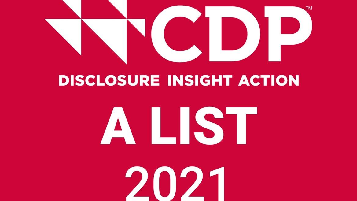 CDP A List 2021 logo