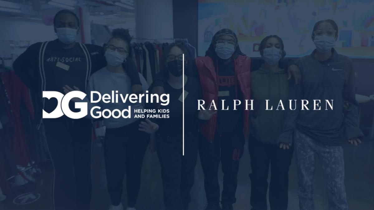 Delivering Good and Ralph Lauren Logos side by side