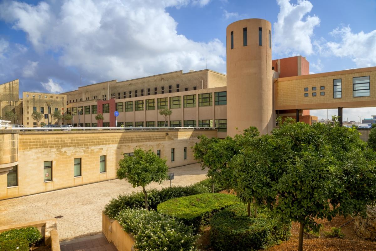 The Mater Dei Hospital in Malta