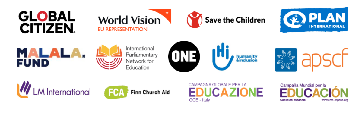 group of supporting logos
